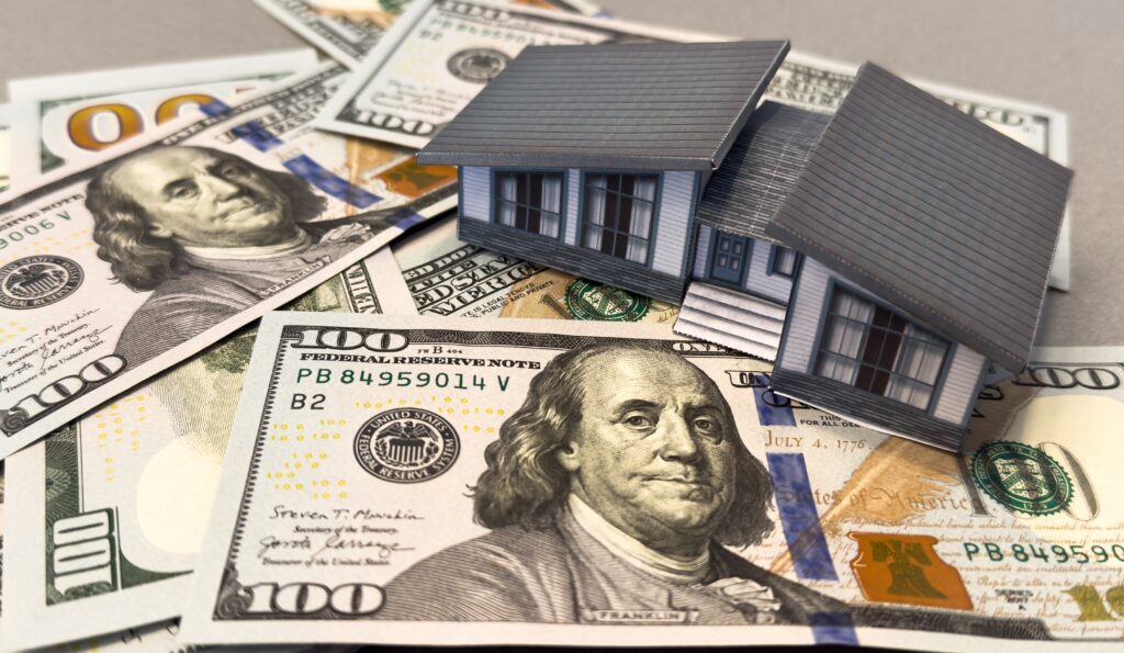 House on cash representing seller options when buyer financing fails